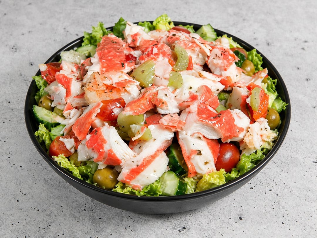 Seafood Over Salad