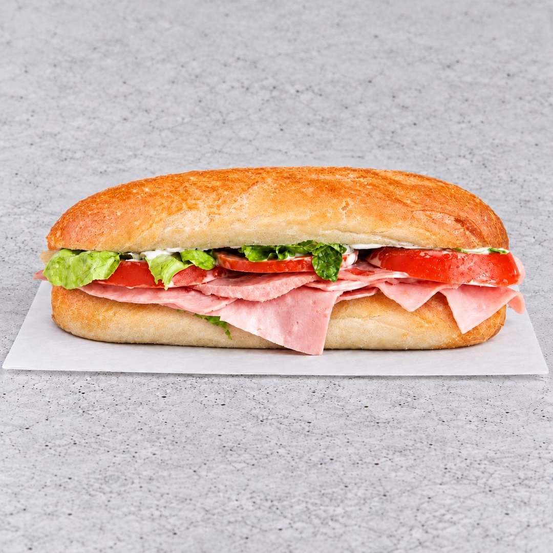 Turkey Ham Sandwich