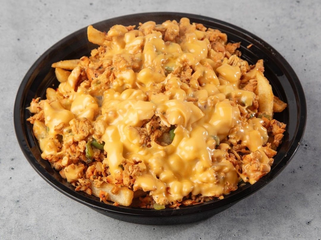 Chicken Cheesesteak over Fries