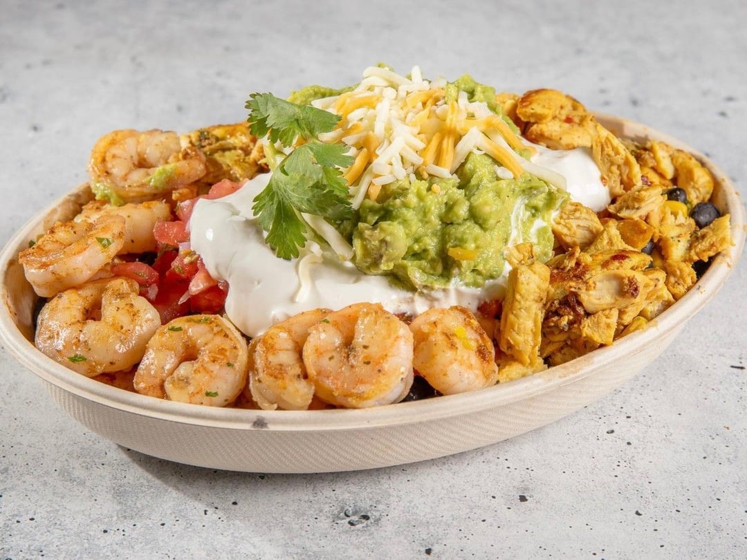 Chicken & Shrimp Burrito Bowl