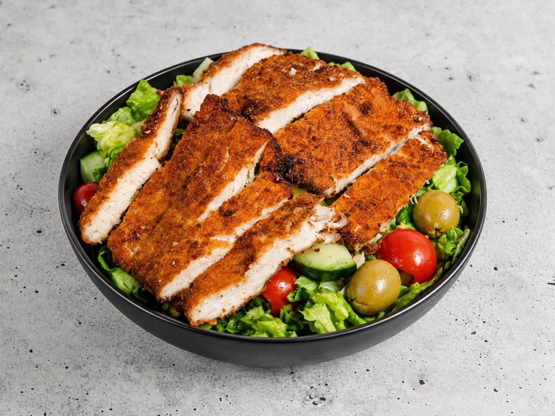 Chicken Cutlet Salad