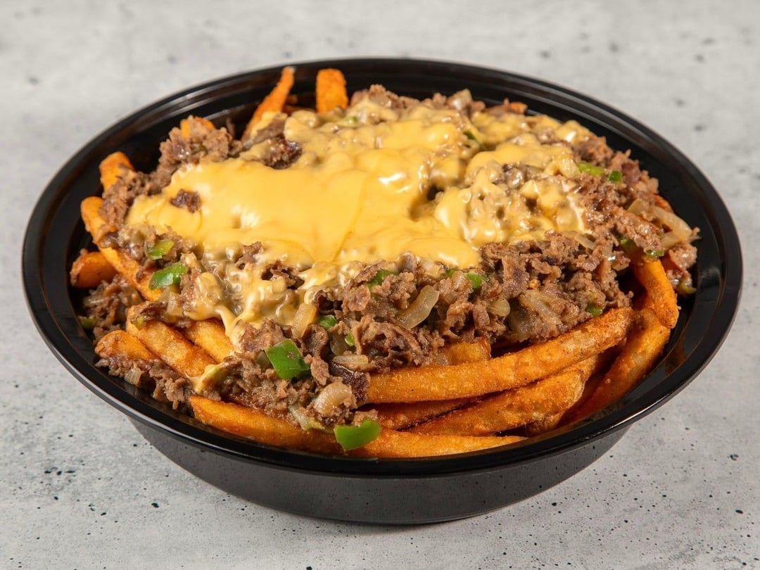 Philly Cheesesteak over Fries