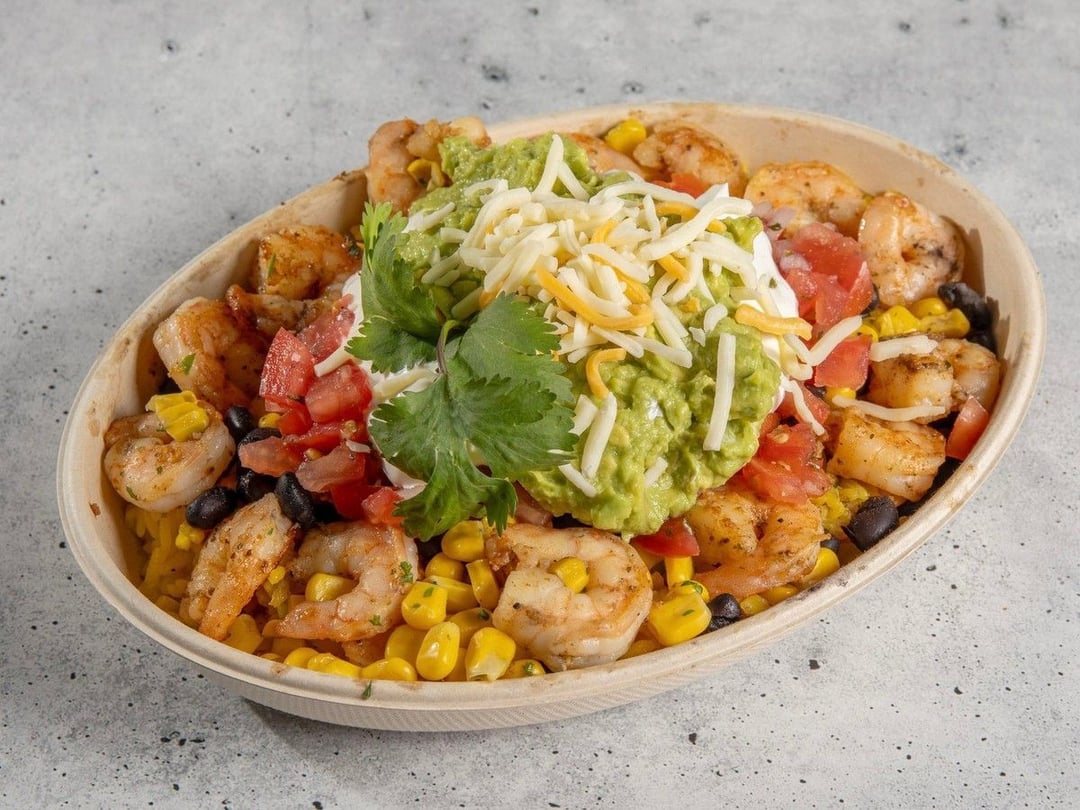 Shrimp Burrito Bowl